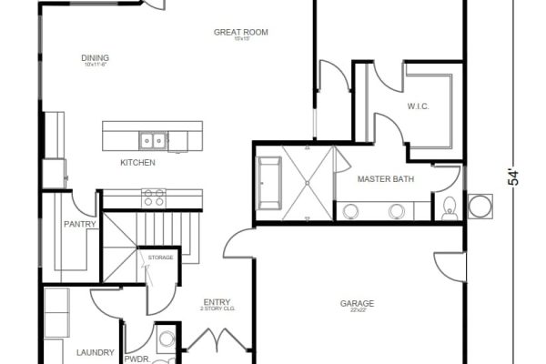 Wasatch II Cut Sheet Main Level