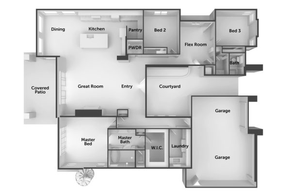 Ironwood Glacier GRS 243 Floorplan Cut Sheet cutsheet